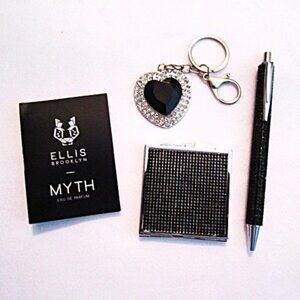 Ellis Brooklyn Myth Scent, Compact Mirror, Keychain, Ink Pen